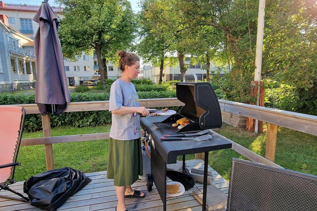 Tyylikaes City Studio, Terassi Ja Ilmainen Parkki Vanha Postitalo Varkaus Exterior photo